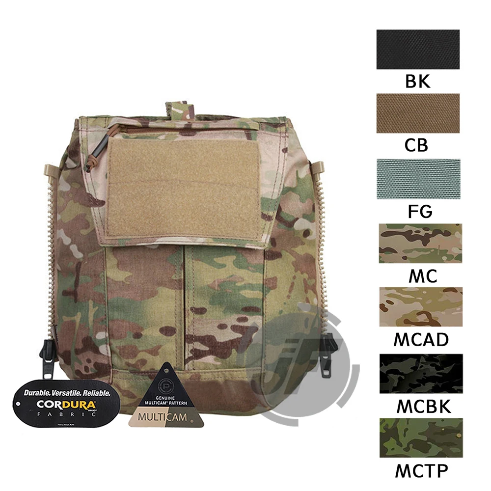 Emerson Tactical Pack Zip on Panel EmersonGear Plate Carrier Zip on Back Bag Hydration Carrier