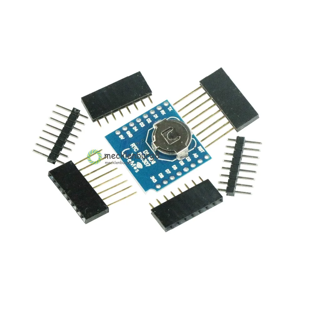 Micro SD для Wemos D1 мини-часы в режиме реального времени регистратор данных + RTC DS1307 |