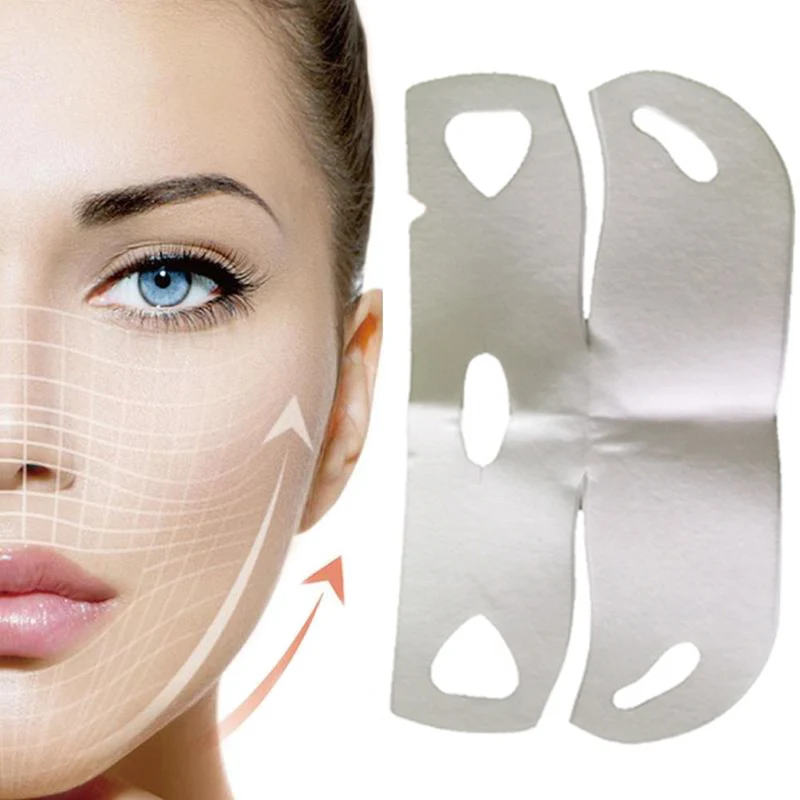 

4D V Face Lifting Mask Facial Tension Slimming Firming Mask V Face Shape Chin Cheek Lift Up Ear Hanging Beauty Skin Care Tools