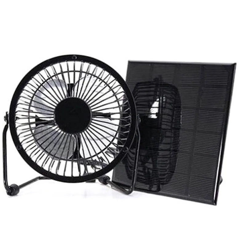 

Solar Panel Powered Fan 5.2W Mini USB Portable Fan Solar Power Phone Charger for Outdoor B2Cshop