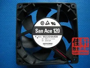 

Good Quality Original Sanyo 12CM Cooling fan 12025 24V 0.21A 9G1224A408 Quality Assurance Cooling Fan