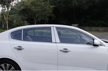 

8pc for KIA K4 Middle column bright strip Stainless steel body Window trim