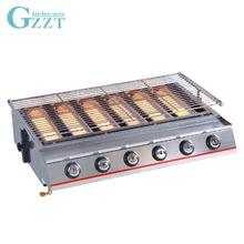 6 Burners Barbecue Grill Commercial Household Gas BBQ Grill Glass Shield Natural Gas Barbecue Outdoor Picnic Garden BBQ Tool 6 Burners Barbecue Grill Commercial Household Gas BBQ Grill Glass Shield Natural Gas Barbecue Outdoor Picnic Garden BBQ Tool