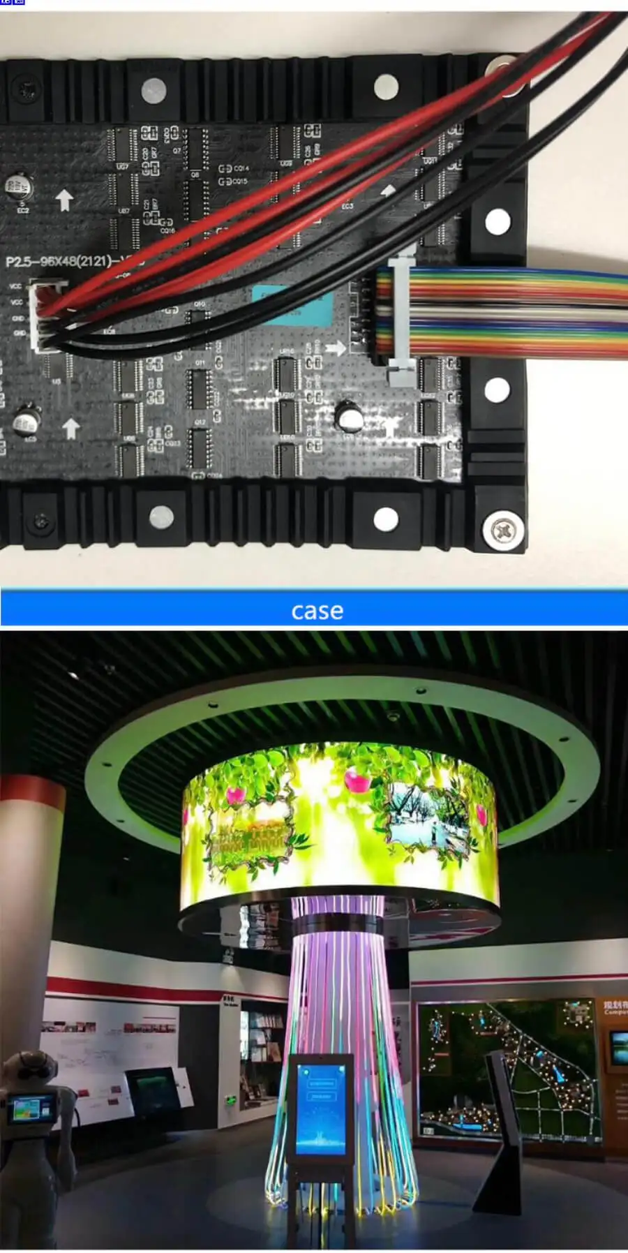 P4/smd/indoor/rgb/гибкий полноцветный светодиодный/модуль/матричный рекламный щит для специальных форм/светодиодный экран/256*128 мм, 16 сканирования