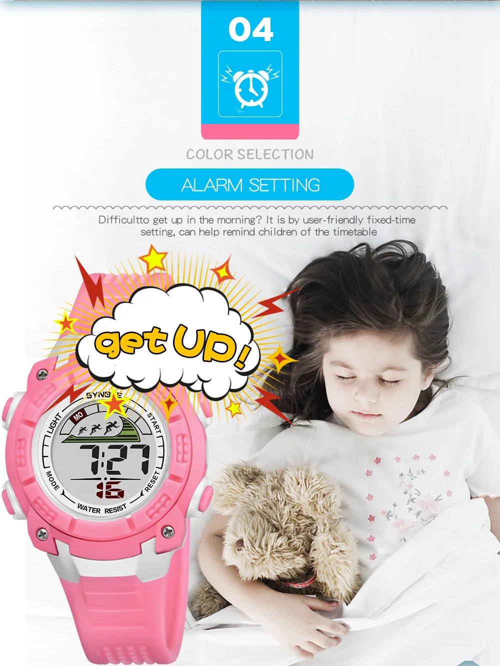 SYNOKE Детские Многофункциональные часы водонепроницаемые часы цифровые часы наручные электронные часы для мальчиков девочек Reloj