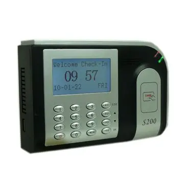 

ZKTECO ID CARD EM CARD TIME RECORDER WITH SOFTAWRE S200 TIME ATTENDANCE WITH TCP/IP