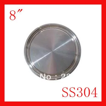 

Новое поступление 8 "ss304 Нержавеющая сталь наконечника заглушка фитинг