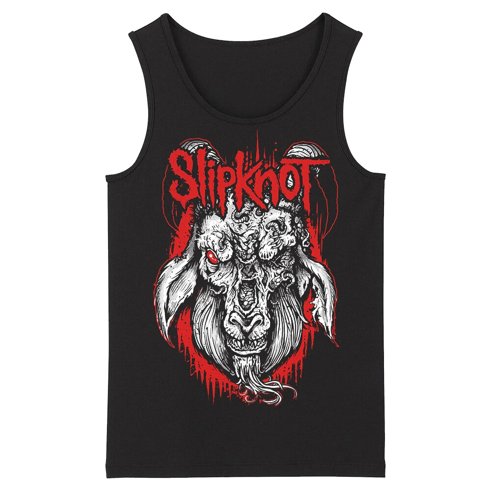 

Bloodhoof Slipknot Alternative Metal Death Metal Heavy Metal Deathcore Men's Top Tank Tops Asian Size