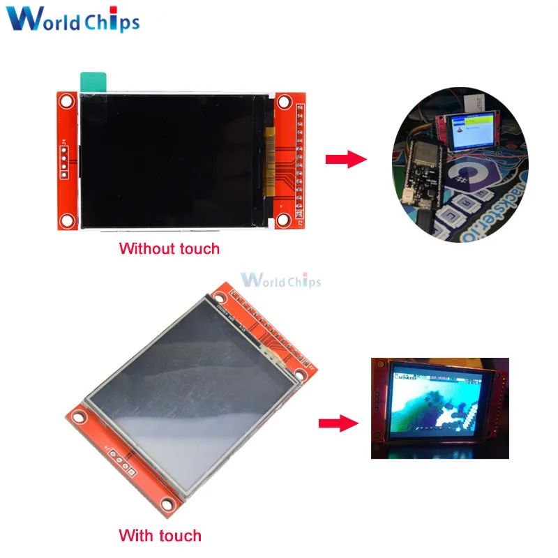 Светодиодный адаптер Micro SD для Arduino o 2 4 дюймовый ЖК дисплей 240x320 SPI TFT ILI9341