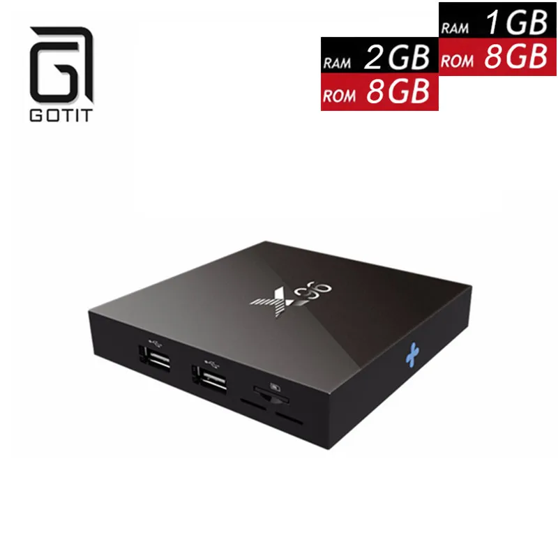 

X96 Android 6.0 TV Box Amlogic 2GB/1GB RAM 8GB/16GB ROM Quad Core WIFI HDMI 4K*2KHD Smart Set Top BOX Media Player