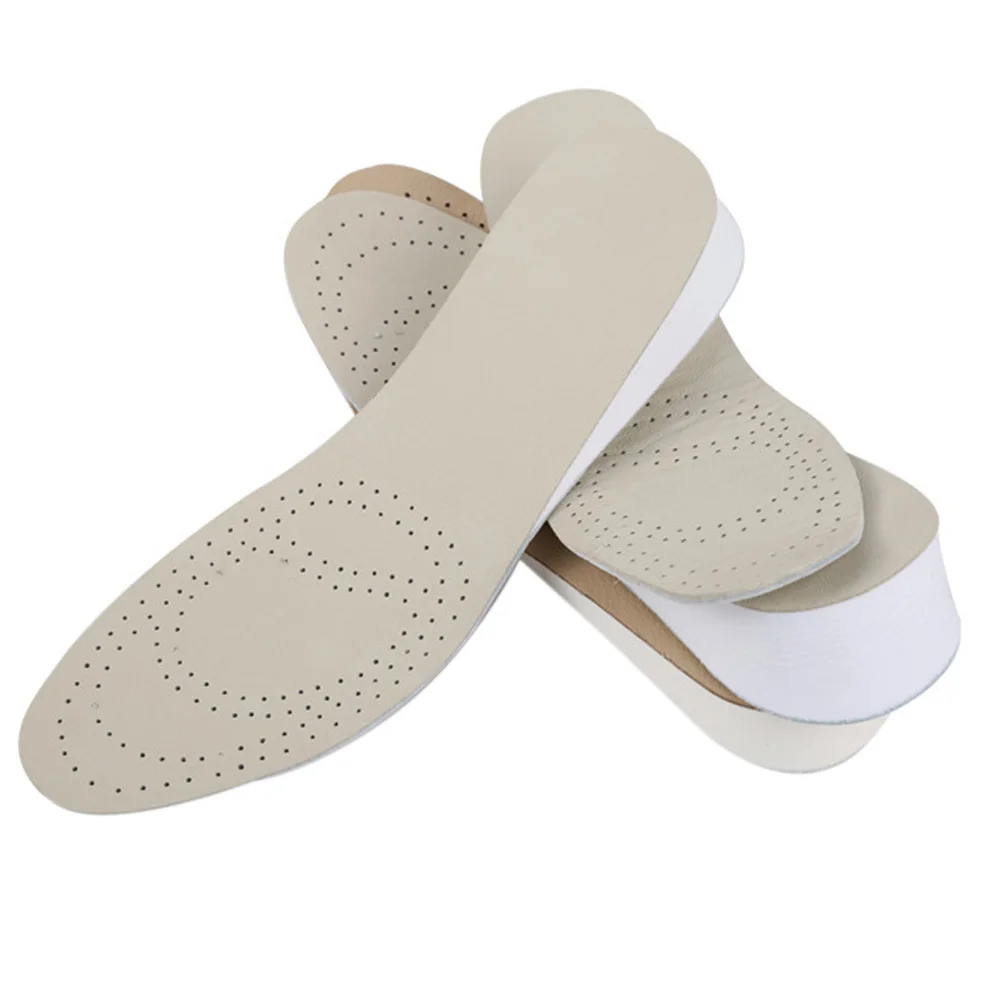 

1Pair 2.5cm/4cm Full Length Height Increase Shoe Insole Heel Lift Shoe Pads Shock Absorption Foot Protectors Insoles Cushion