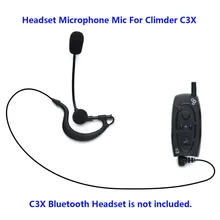 Мотоцикл Bluetooth Helme Домофонных 3.5 мм разъем для Гарнитуры Микрофон Микрофон Для C3X Bluetooth Интерком Climder