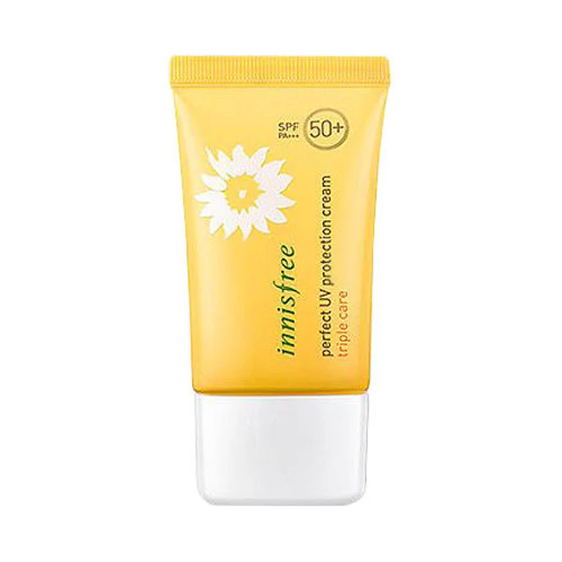 Korea Cosmetics Perfect UV Protection Cream Triple Care 50ml SPF50+ PA+++ BB Cream Makeup Foundation Concealer Cream Whitening