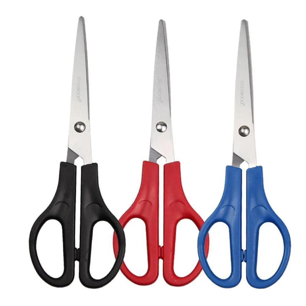 

16.5CM Stainless Steel Household Scissors Durable Office Scissors Sharp Shears Hand Tool DIY Scissor Tool Kitchen Scissors