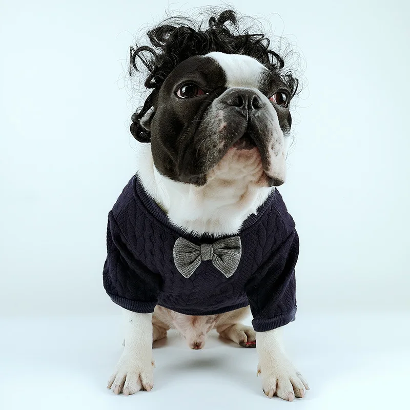 Eyedog French Bulldog Clothes Winter Pug Clothing Dog Sweater Eyedog French Bulldog Clothes Winter Pug Clothing Dog Sweater Knit Arel Pet Outfit Schnauzer Frenchie Coat Garment In Sweaters From Home Garden