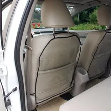 Прозрачный защитный чехол на заднюю часть сиденья автомобиля пыленепроницаемый детский коврик защита от грязи водонепроницаемый чехол для автомобиля чехлы для сидений автомобиля