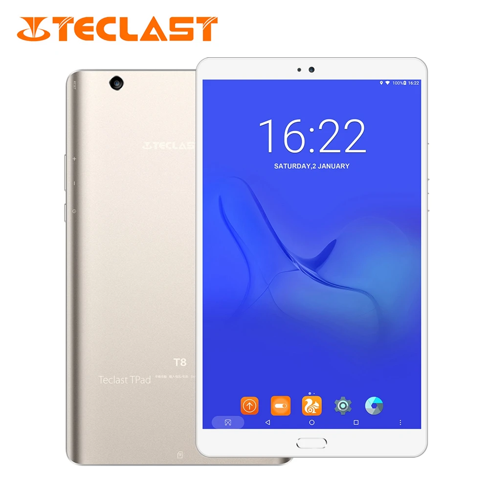 

Teclast Master T8 8.4 inch Tablet PC Android 7.0 MTK8176 Hexa Core 1.7GHz 4GB RAM 64GB ROM Fingerprint Recognition Front 13.0MP