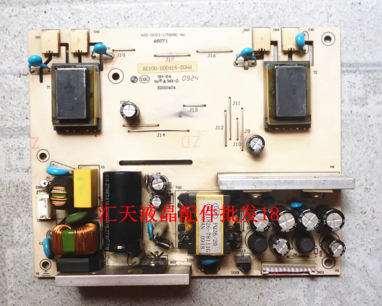

Free Shipping> W9009S KTC W2209S VA2215W KTC high-pressure plate 465-0103-17009G power board