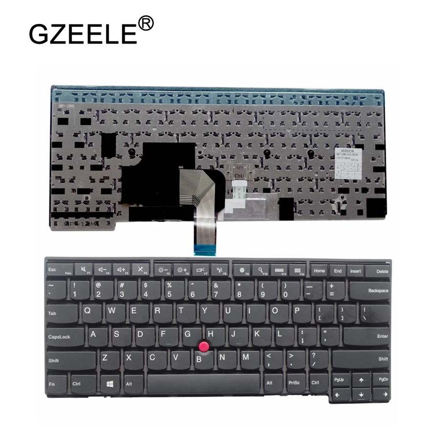 Inglês DOS EUA Novo Teclado para Lenovo Thinkpad L440 L450 L460 T440 T440S T431S T440P T450 T450S T460 E431 E440 Laptop 04Y0862
