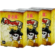 Free Shipping 60 PCs/3Boxes Assorted Waterproof Breathable Pirate Cartoon Adhesive Wound Bandage Hemostasis First aid Band aid