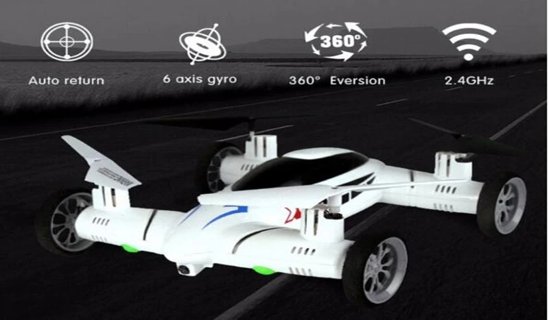 Горячая Распродажа пульт дистанционного управления rc drone 2,4 Ghz 4ch 6axis Airphibian амфибия rc Бла(беспилотный летательный аппарат полет вертолет Quadcopter игрушечный самолет дистанционное управление