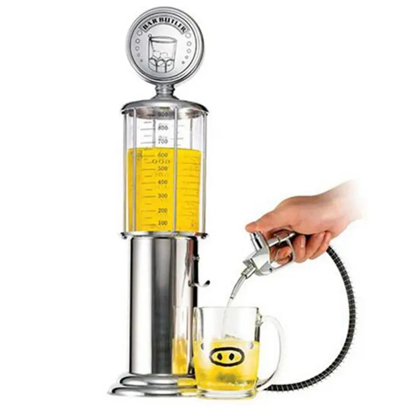 

Board Game Mini Beer Dispenser Machine Drinking Vessels Single Head Pump With Transparent Layer Design Gas Station Bar For Dri