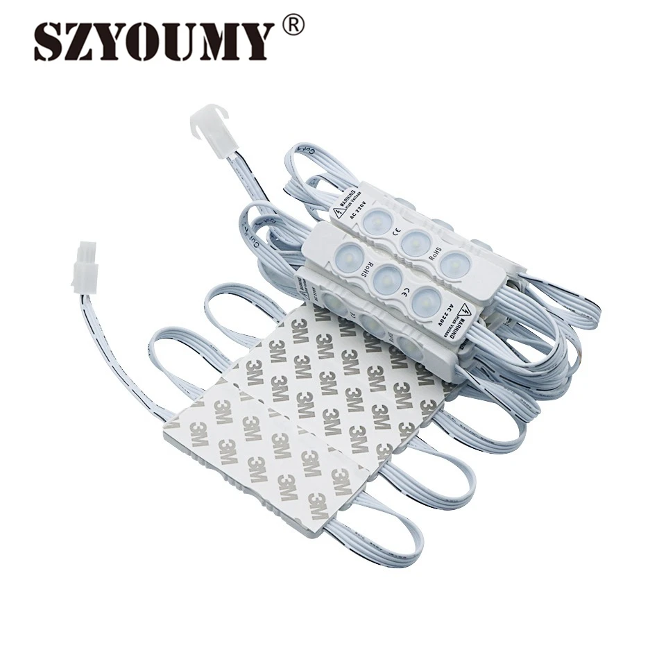 SZYOUMY 110 В переменного тока 1 8 в 2835 Вт SMD 800 3 модуля светодиосветодиодный s лампа для