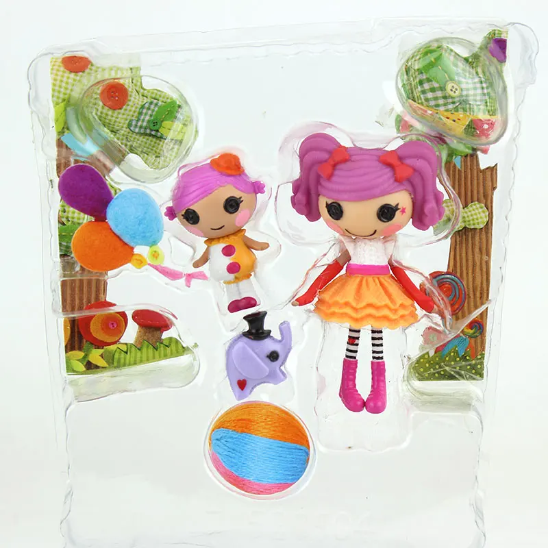 3 дюймов MGA куклы Lalaloopsy с аксессуарами, мини куклы для девочки игрушка театр свой уникальный стиль