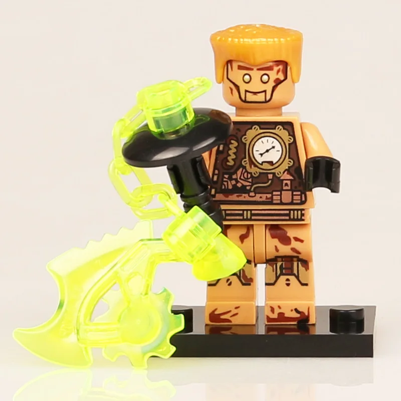 

Nice Bricks Dolls NinjagoINGlys Action Figure NINJA Echo Zane Giant stone warrior Kai Educational Toys With Motorcycle DIY Gifts