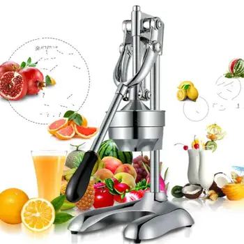 

Stainless Steel Juicing Machine Orange Lemon Squeezer Portable Manual Juicer for Home Commercial Fruit Juicer Extrator