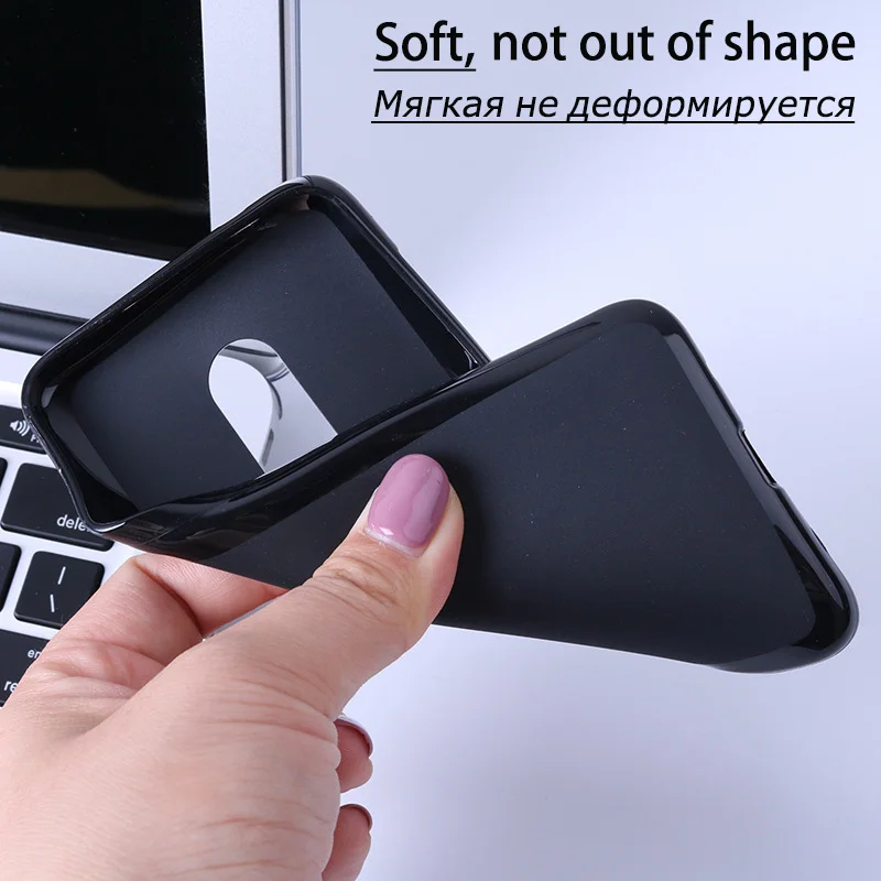 JONSNOW لينة غلاف هاتف ألكاتيل 1X TPU حالة مهلبية المضادة للانزلاق سيليكون ل الكاتيل 5059A 5059D 5059X 5059Y الهاتف غطاء كابا Fundas