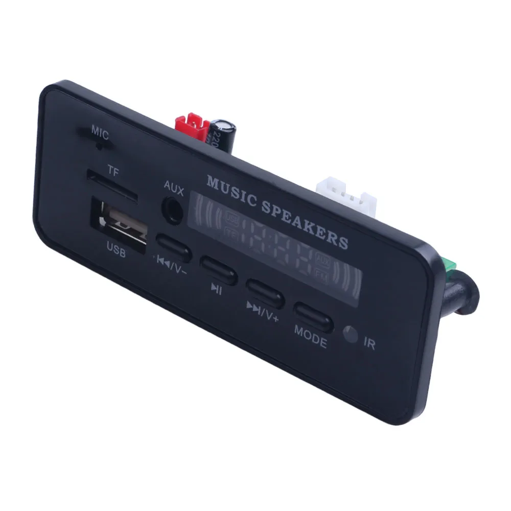 Wireless Bluetooth MP3 WMA Decoder Board Audio Module Support TF FM Audio Radio Module Recording Function For Car accessories