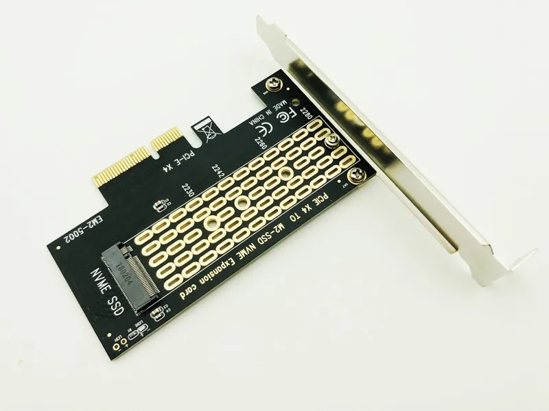 PCI Express E 3 0 X4 на M.2 NVMe M Key преобразователь интерфейса адаптер карта M2 PCIE SSD Riser для 2230