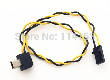 

New Gopro Hero3 FPV USB to AV Video Output Cable Hero 3 90 Degree Connector