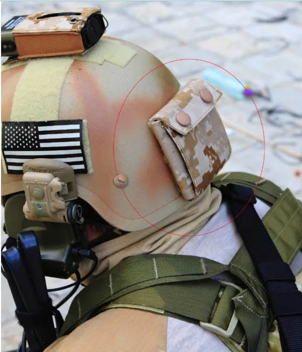 Шлем EmersonGear счетчик веса сумка страйкбола боевой шлем EM8624 | Спорт и развлечения