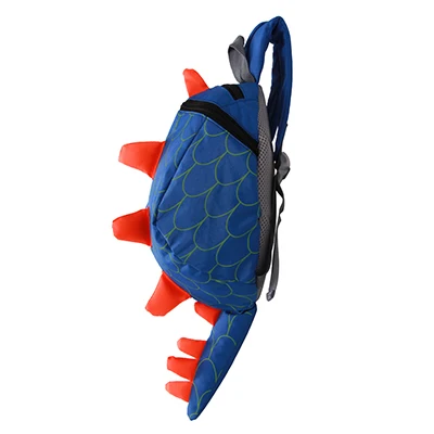 Рюкзак с динозавром для детей, рюкзак для детей, школьные сумки для детского сада 1-4 лет - Цвет: Blue B