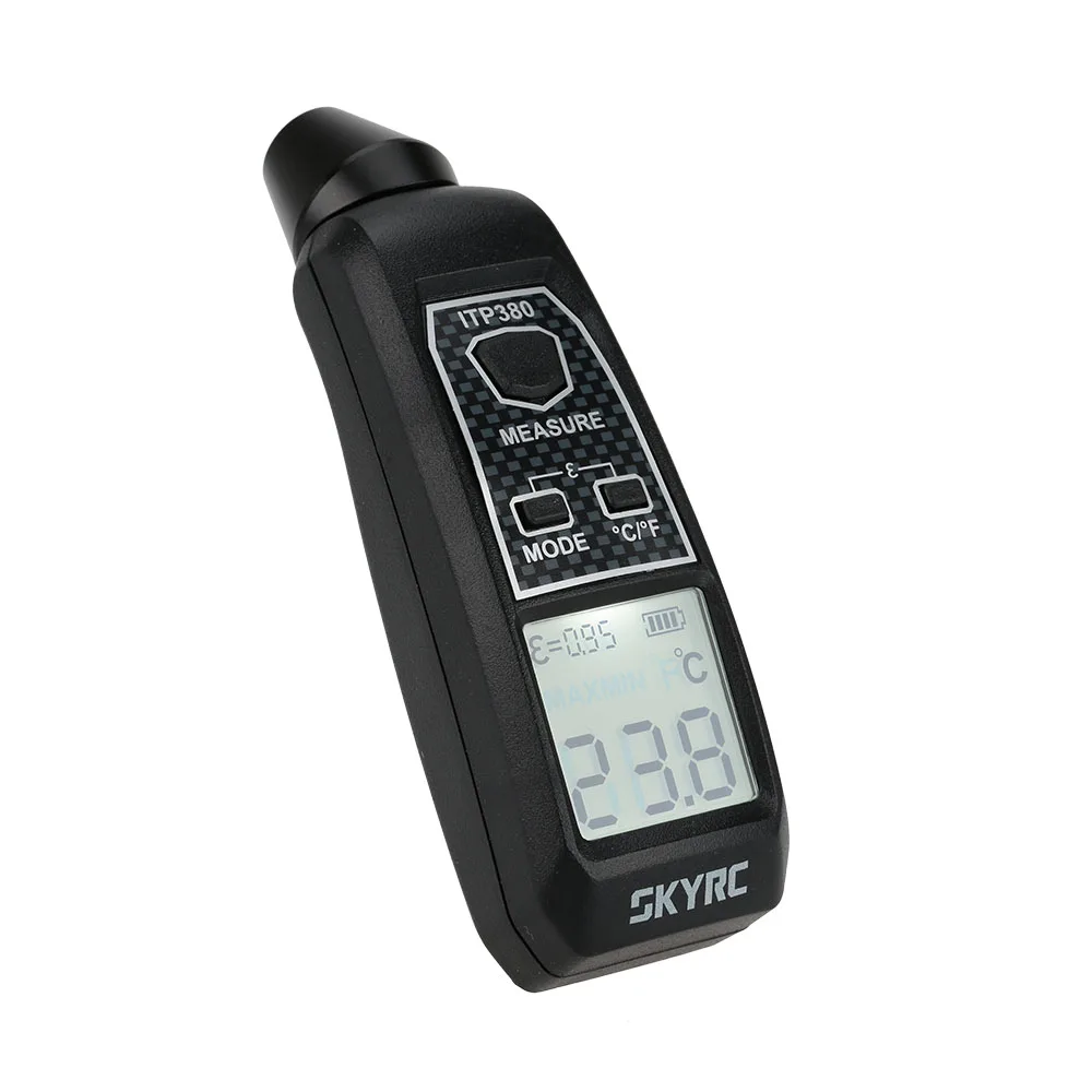 

SKYRC Infrared Thermometer with LED Screen for RC Engines ESC Motors Battery Packs Battery Chargers
