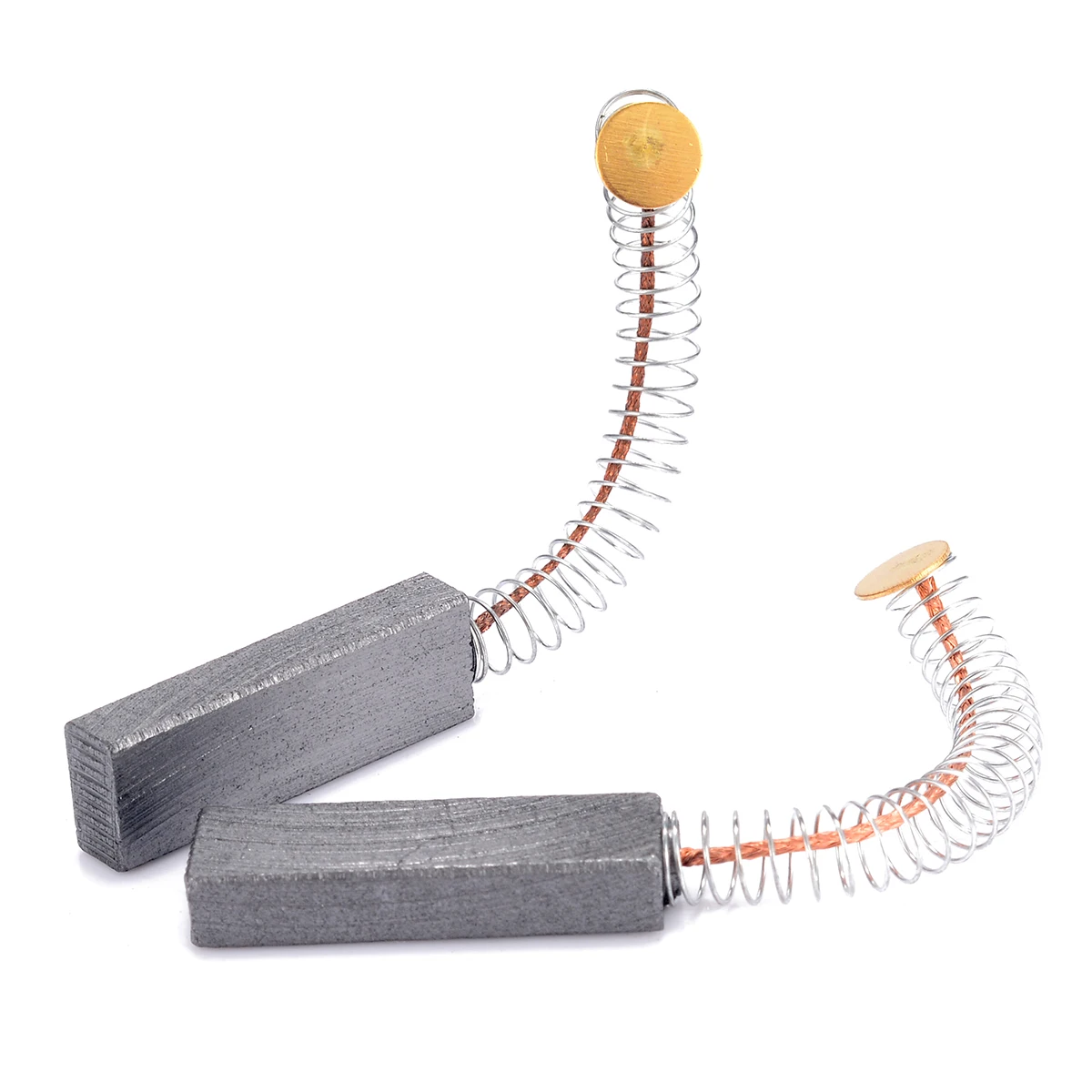 6pcs Electric Drill Motor Carbon Brushes with Spring Spare Parts Rotating Machinery Fixing Part 30*11*6mm Mayitr Power Tool
