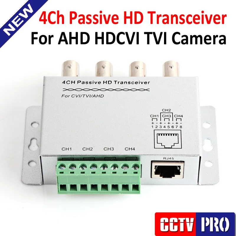 bilder für CCTV 4 Kanal UTP Video Balun Bnc UTP RJ45 kamera Passive 4CH Video Balun Sender Unterstützung 720 P AHD Kamera 250 mt bilder für CCTV 4 Kanal UTP Video Balun Bnc UTP RJ45 kamera Passive 4CH Video Balun Sender Unterstützung 720 P AHD Kamera 250 mt