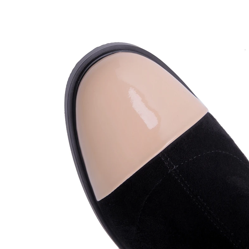 Bottines 39 Causales Apricot Bout Pointu Strass black Taille Daim Chaussures Enmayer 34 Talons Cr1667 Hiver Noir Med Courtes Femme Mince 8mNwOv0yn