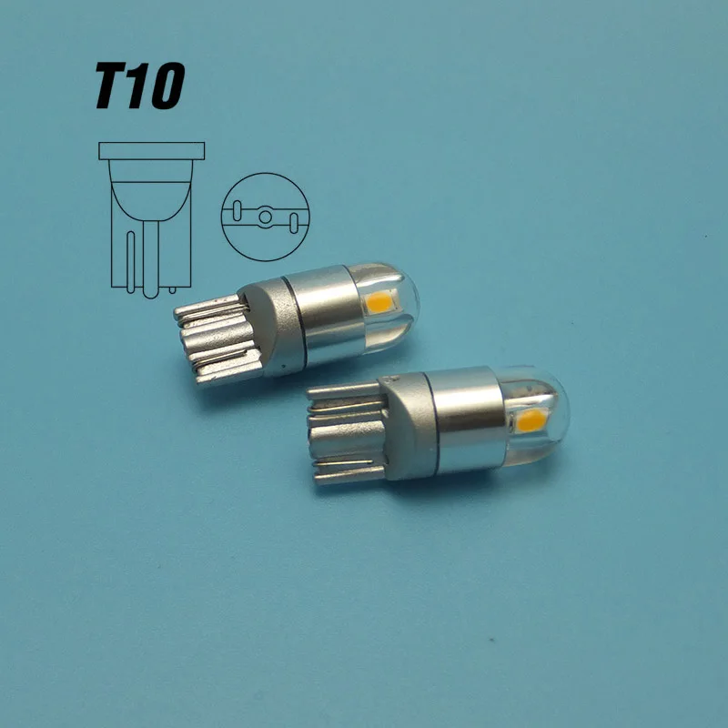 MIDCARS 12V LED Bulbs Reading Lights Small Light Dome Lights Trunk Lamp R5W Lamp light source 10 pcs