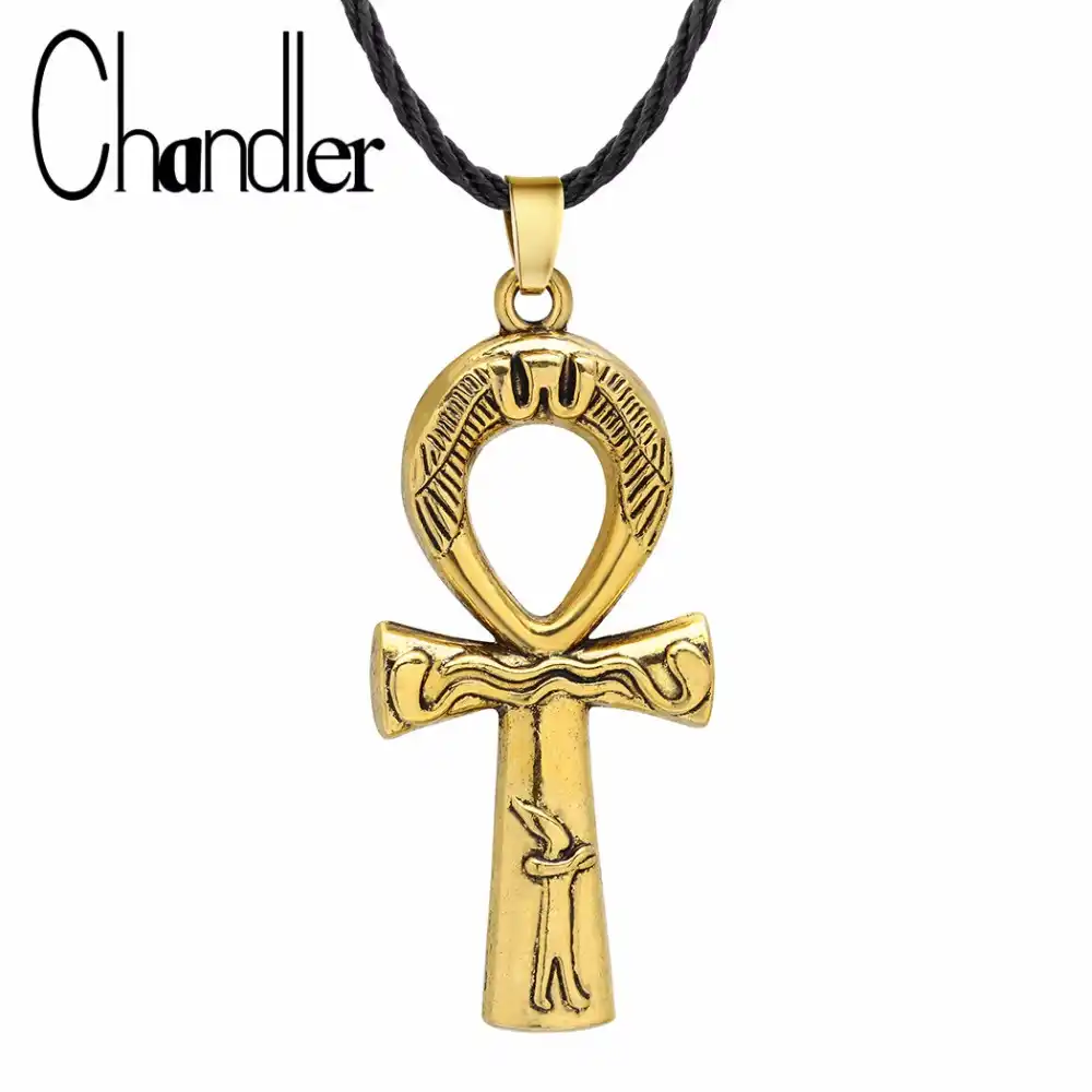 copper ankh necklace