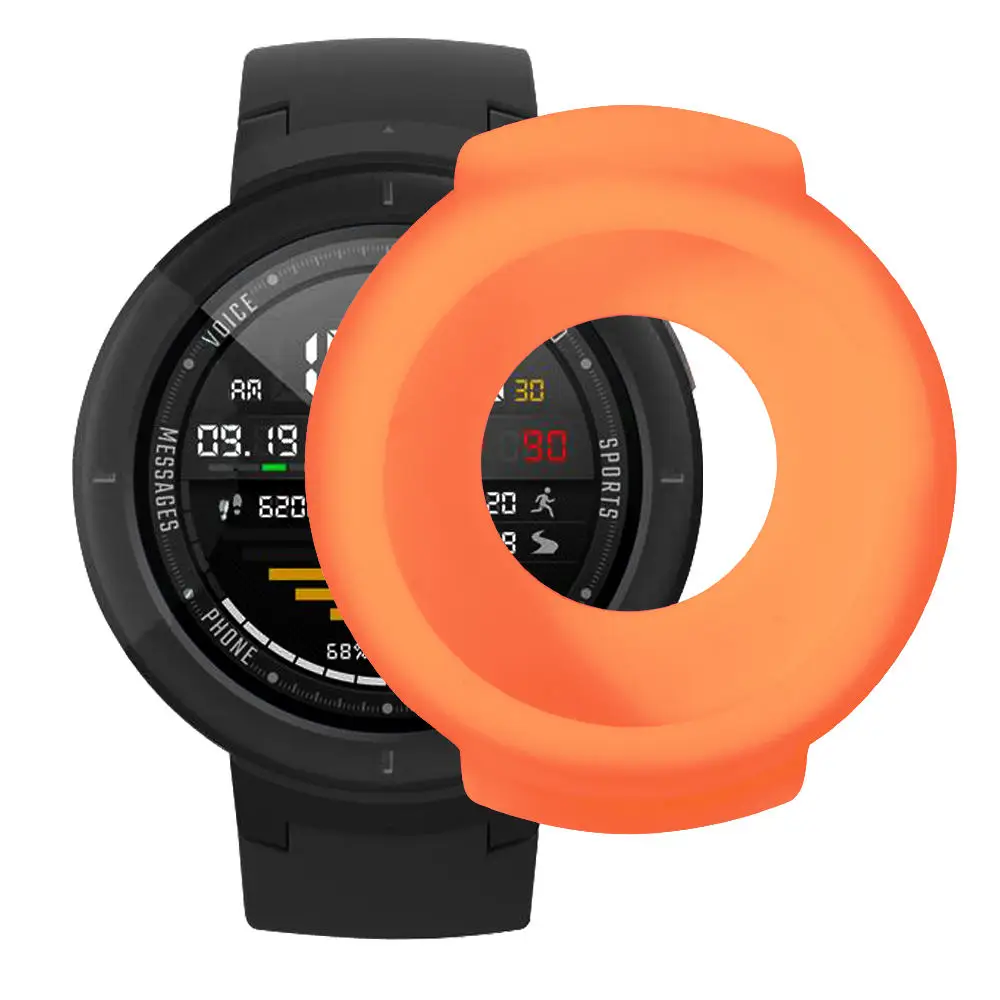 Защитный чехол для Verge Watch3 защитный Xiaomi Huami Amazfit 3 аксессуары умных часов мягкий