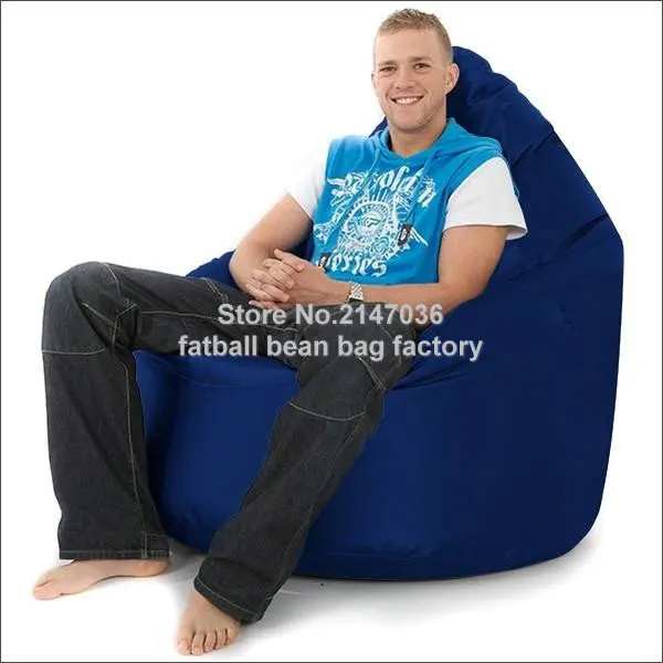 Stylish Recliner waterproof nylon beanbag sofa chair Hot sell bean bag furniture chair