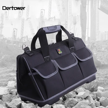 

Portable Waterproof Tool Bags Large Capacity Bag Tools Multi-function Maintenance Installation Thickening Tool Bag Work Pocket
