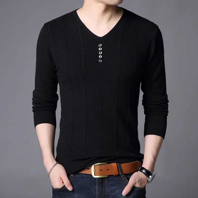 New arrival fashion Autumn Winter Young Men Sweater Casual