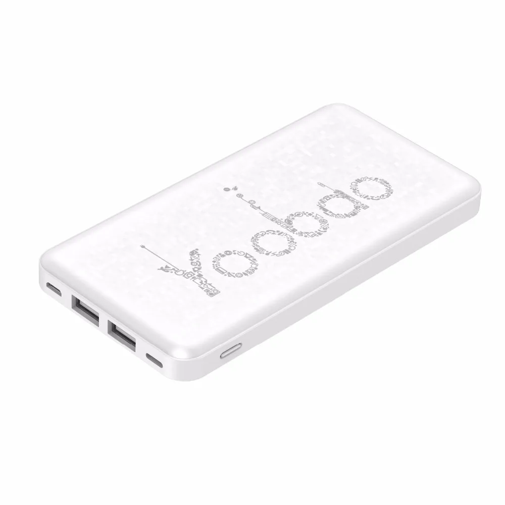 Yoobao KJ03 10000 мАч Мобильный резервный ультратонкий полимерный внешний аккумулятор Универсальное зарядное устройство с двойным USB(выход и вход