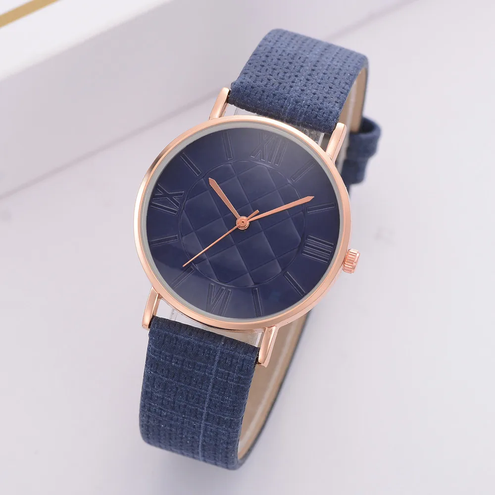 

2018 Women Watches Watch Small Faux Leather Quartz Analog Wrist Watches adies Bracelet Watch Hot Sale relogio feminino HK&50