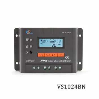 

Solar Charge Controller VS1024BN 10A 12V 24V EP PWM Viewstar Programmable charger Regulators support MT50 WIFI Bluetooth elog01