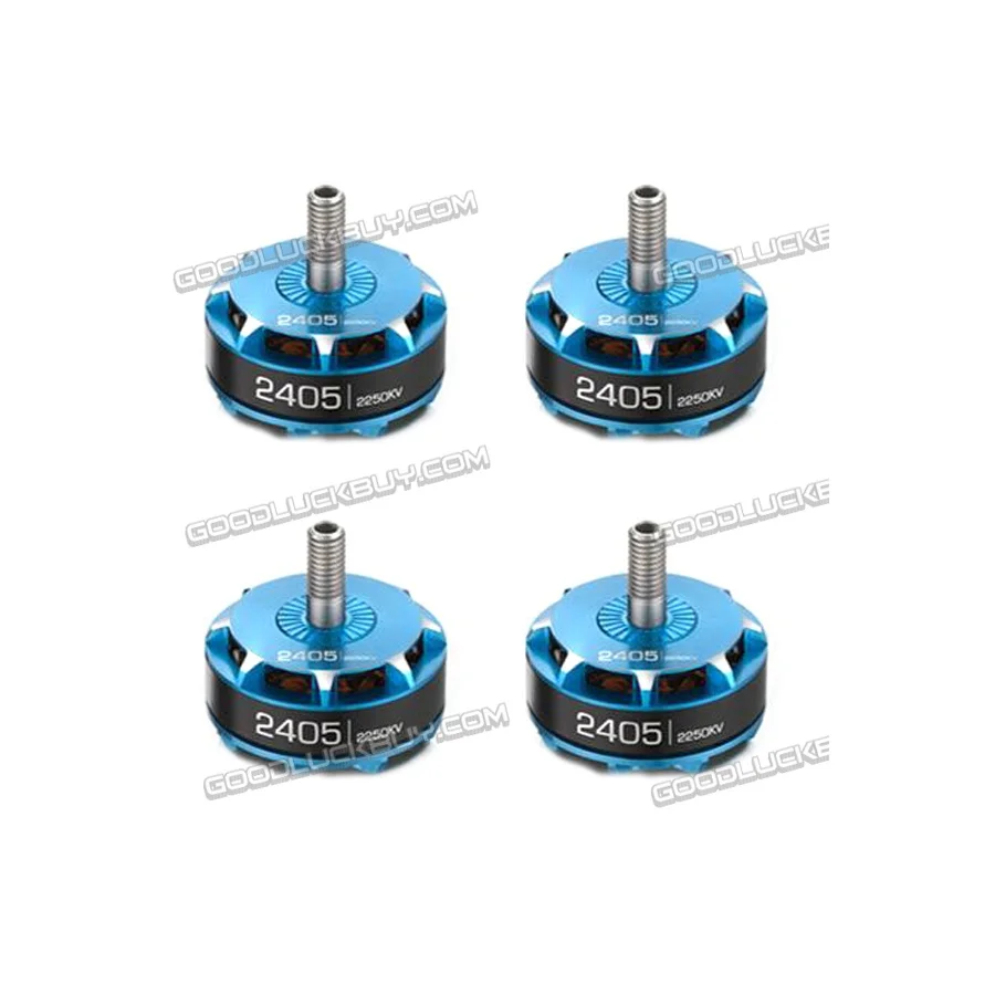 

Hobbywing XRotor 2405 Brushless Motor 2250KV 4S for FPV RC Multicopter 4pcs